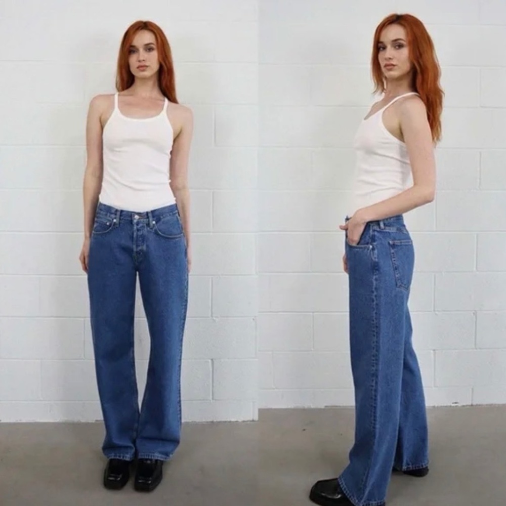Etica Stanton Loose Wide Jeans size 25